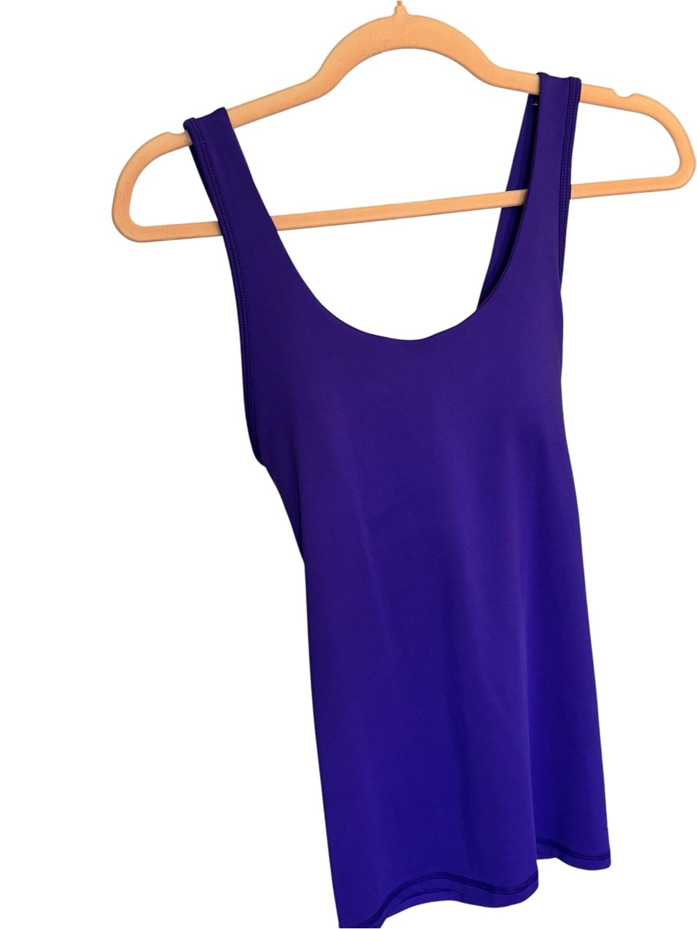 Champion Purple Scoop Neck Tank Top